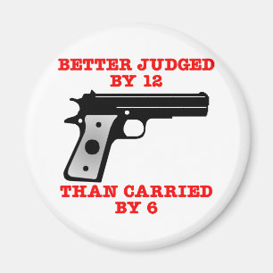 Aimant Meilleur éprouvé d'arme à feu blanche par 12