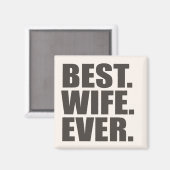 Aimant Meilleur. Femme. Jamais. (Recto/Verso)