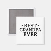 Aimant Meilleur Grand-Père (Recto/Verso)