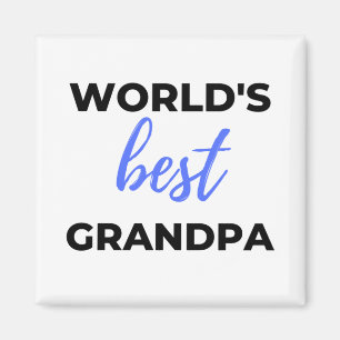 Aimant Meilleur grand-père bl du monde