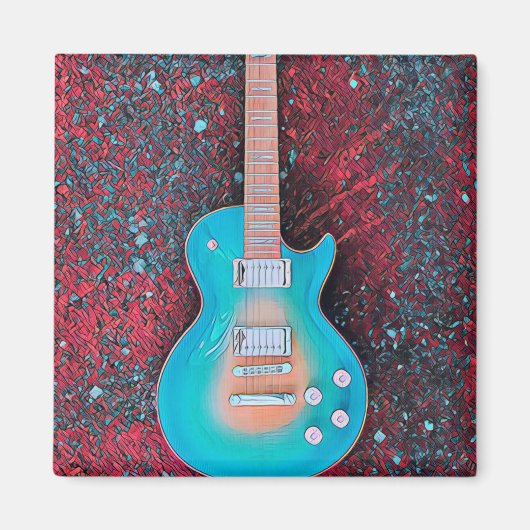 Aimant Meilleur guitariste (Devant)