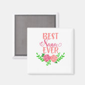 Aimant Meilleur Nana jamais (Recto/Verso)