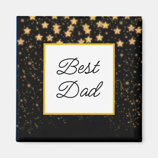 Aimant meilleur papa (Devant)