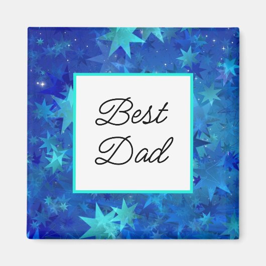 Aimant meilleur papa (Devant)