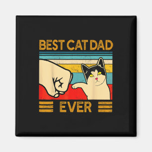 Aimant Meilleur Papa Chat du Monde Cadeau Fête des Pères