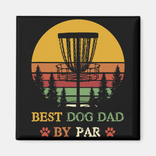 Aimant Meilleur Papa Chien Par Fun Drôle Rétro Vintage Fr