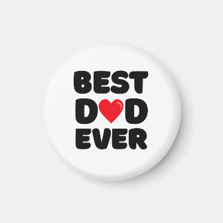Aimant Meilleur papa de tous les temps