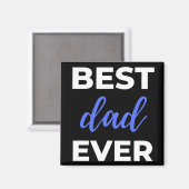 Aimant Meilleur papa jamais (Recto/Verso)