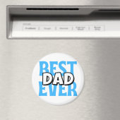 Aimant Meilleur papa jamais (In Situ (Lave-vaisselle))