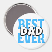 Aimant Meilleur papa jamais (Recto/Verso)