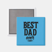 Aimant Meilleur papa jamais (Recto/Verso)