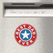 Aimant Meilleur papa jamais (In Situ (Lave-vaisselle))