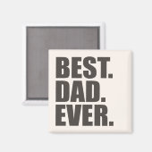 Aimant Meilleur. Papa. Jamais. (Recto/Verso)