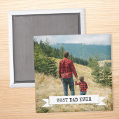 Aimant Meilleur papa jamais photo