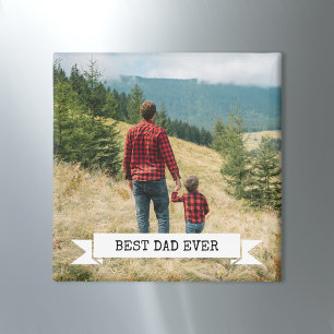 Aimant Meilleur papa jamais photo