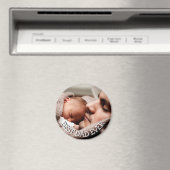 Aimant Meilleur papa jamais photo (In Situ (Lave-vaisselle))