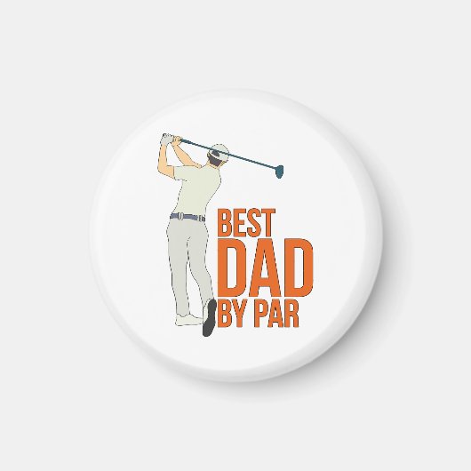 Aimant Meilleur papa par rapport (Devant)