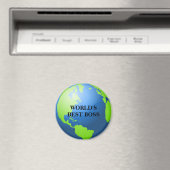 Aimant Meilleur patron du monde (In Situ (Lave-vaisselle))