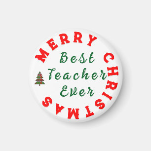 Aimant Meilleur Professeur Cadeau - Remerciement aux Prof