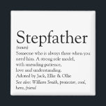 Aimant Meilleur Stepfather jamais connu du monde, Stepdad<br><div class="desc">Personnalisez votre beau-père, votre beau-père, votre beau-père ou votre père pour créer un cadeau unique pour la Fête des pères, les anniversaires, Noël ou tout autre jour que vous voulez montrer combien il signifie pour vous. Une façon parfaite de lui montrer à quel point il est extraordinaire chaque jour. Conçu...</div>