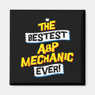 Aimant Meilleur technicien de mécanique aéronautique A P