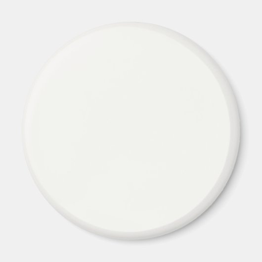 Aimant Meilleure couleur blanche FAF9F6 - Option pour ajo (Devant)