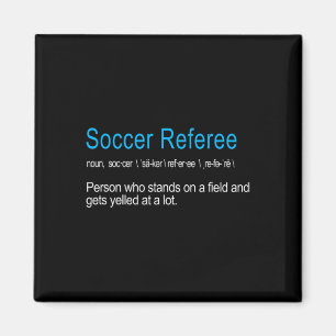 Aimant Meilleure Définition d'Arbitre de Football Hilaran