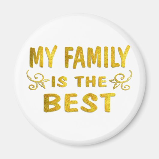 Aimant Meilleure famille (Devant)