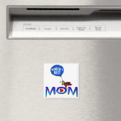 Aimant Meilleure maman du monde (In Situ (Lave-vaisselle))