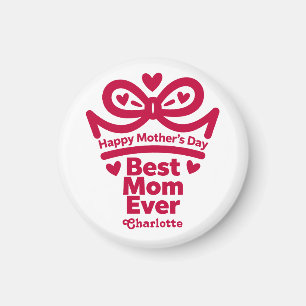 Aimant Meilleure Maman Ever – Conception de Cadeau de Fêt
