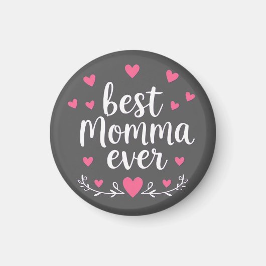 Aimant meilleure maman jamais grise (Devant)