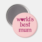 Aimant Meilleure mère (Recto/Verso)