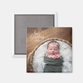 Aimant Meilleure photo de grand-mère (Recto/Verso)