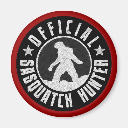 Aimant Meilleure version - OFFICIAL Sasquatch Hunter Desi (Devant)