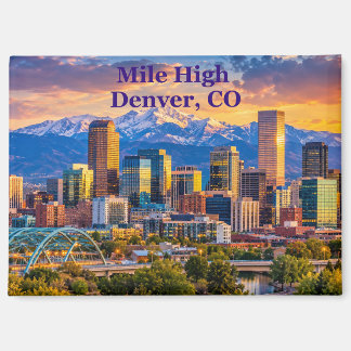 Aimant Meilleure vue sur la skyline de Denver