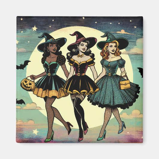 Aimant Meilleures sorcières (Devant)