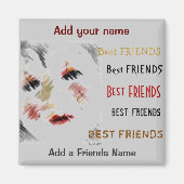 Aimant Meilleurs amis (Devant)