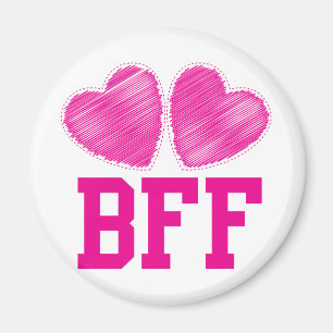Aimant Meilleurs amis de BFF pour toujours ! ! !