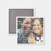 Aimant Meilleurs amis Forever Moderne Puzzle Cadeau (Recto/Verso)