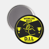 Aimant Meilleurs cadeaux de belle-fille+droit (Recto/Verso)