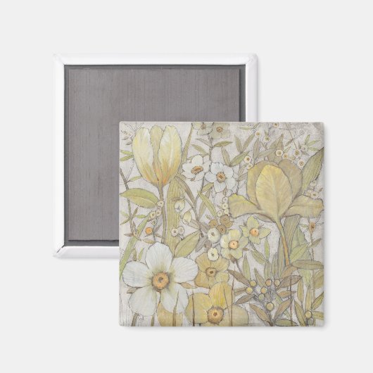 Aimant Mélanger floral (Recto/Verso)