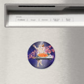 Aimant Mélangeur de Tourne-disque de chat DJ (In Situ (Lave-vaisselle))