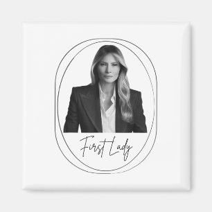 Aimant Melania Trump 2025 Première dame Inauguration Phot