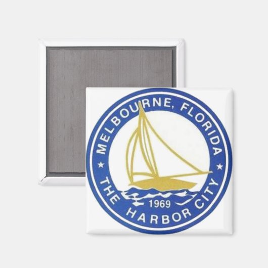 Aimant Melbourne, Floride (Recto/Verso)