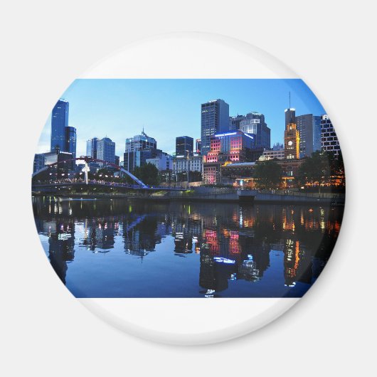 Aimant Melbourne Sunset Skyline (Devant)