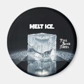 Aimant MELT ICE. Keychain (Devant)