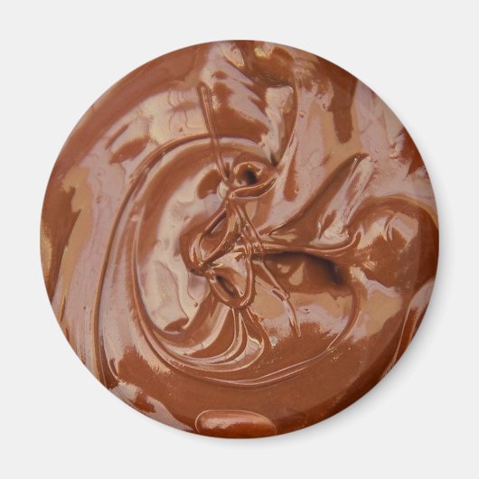 Aimant Melted chocolate texture (Devant)