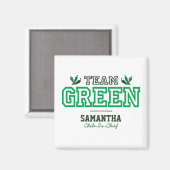 AIMANT MEMBRE DE L'ÉQUIPE GREEN (Recto/Verso)