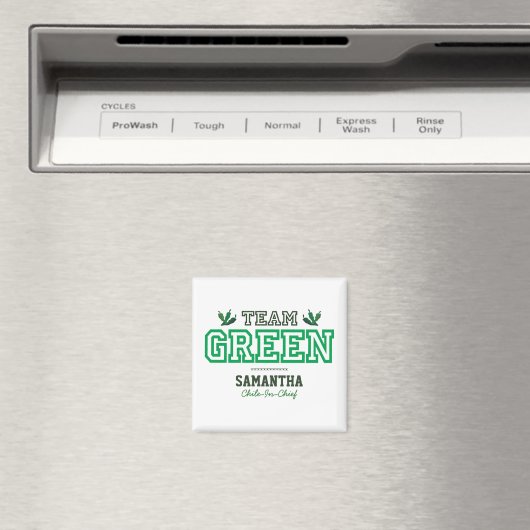 AIMANT MEMBRE DE L'ÉQUIPE GREEN (In Situ (Lave-vaisselle))