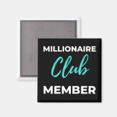 Aimant Membre du Club Millionaire (Recto/Verso)